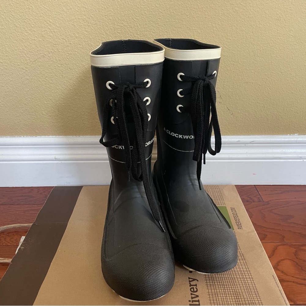 Undercover x Clockwork Orange rain boots - Picture 2 of 5